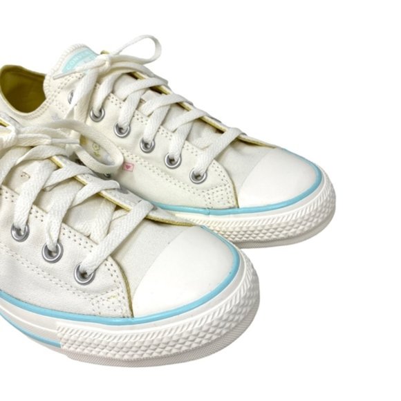Converse Chuck Taylor OX Egret Shoe Casual Women's Size Low Top Sneakers A08219F - Picture 6 of 11